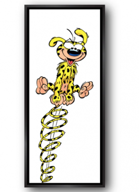 marsupilami met kader