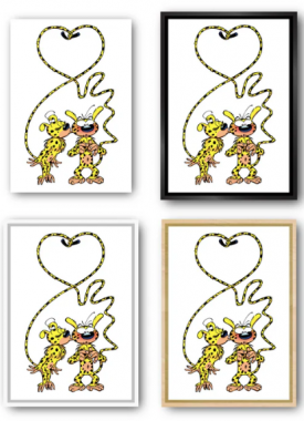 marsupilami met kader