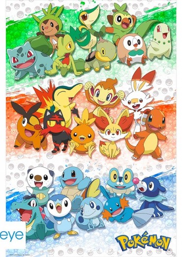 pokemon-poster-premiers-partenaires-915-x-61-cm