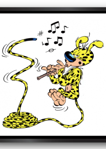 marsupilami met kader