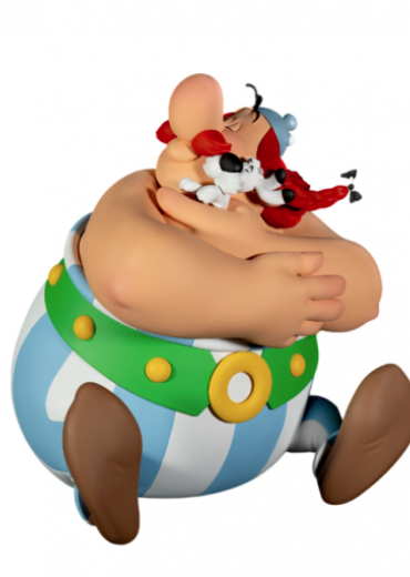asterix en cleopatra beeldje stripweb